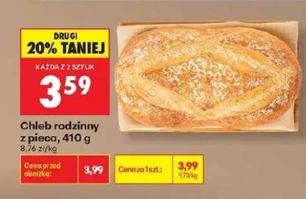 Chleb rodzinny z pieca