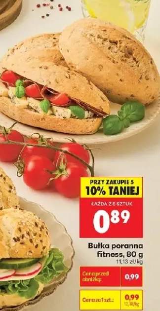 Bułka poranna fitness