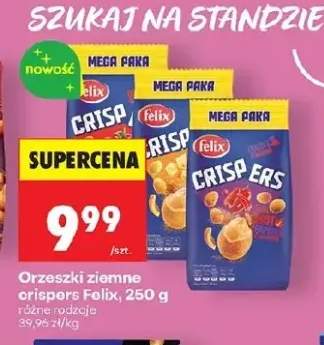 Orzeszki ziemne crispers Felix