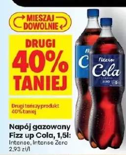 Napój gazowany Fizz up Cola Intense
