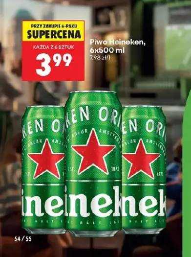 Piwo Heineken