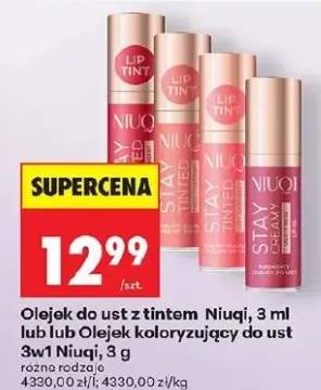 Olejek do ust z tintem Niuqi