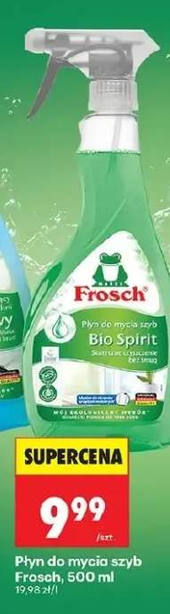 Płyn do mycia szyb Frosch Bio Spirit