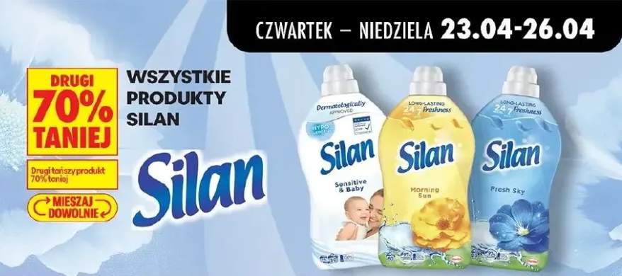 Płyn do płukania Silan Sensitive & Baby