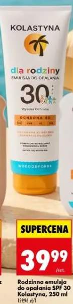Rodzinna emulsja do opalania SPF 30 Kolastyna dla rodziny