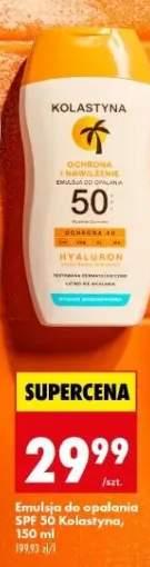 Emulsja do opalania SPF 50 Kolastyna ochrona 4D Hyaluron