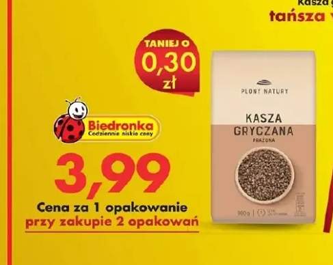 Kasza gryczana prażona Plony Natury