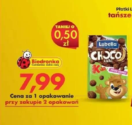 Płatki Lubella Choco kulki
