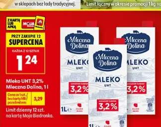 Mleko UHT 3,2% Mleczna Dolina