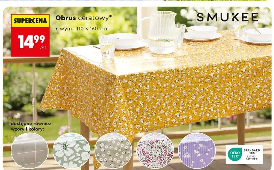 Obrus ceratowy Smukee 110x160cm