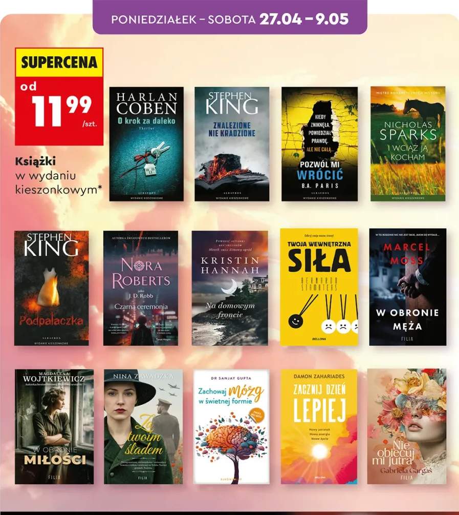 Książka Nie obiecuj mi jutra Gabriela Gargaś w wydaniu kieszonkowym