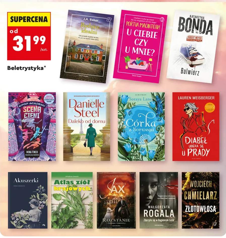 Książka Złotowłosa Wojciech Chmielarz Beletrystyka