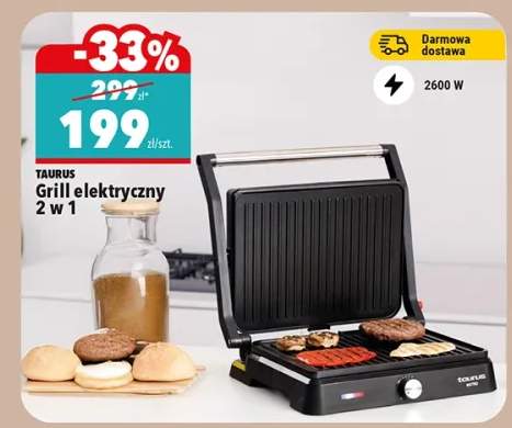 Grill elektryczny Taurus 2 w 1 2600W