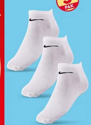 Skarpety damskie Nike 3-pak krótkie