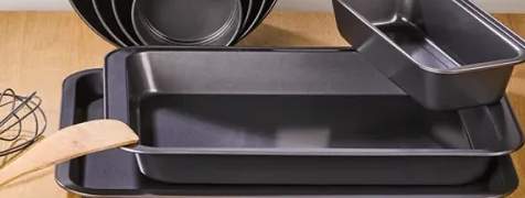 Forma do pieczenia Ambition blacha z niskim rantem nieprzywierająca powłoka 43x29cm