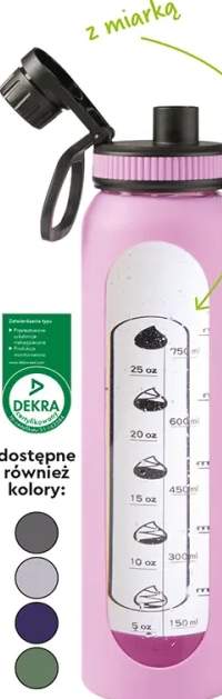 Bidon Smukee w kształcie autobusu