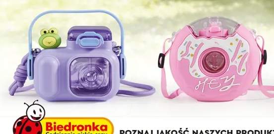 Bidon Smukee w kształcie pączka z dziurką