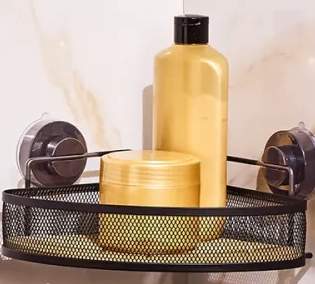 Półka łazienkowa owalna Smukee 26x11cm