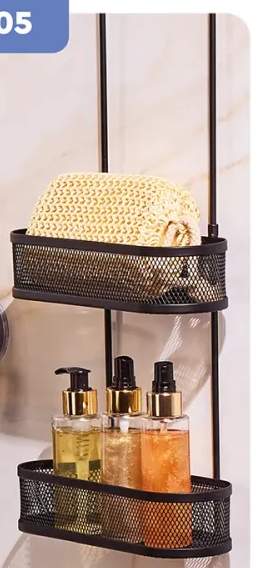 Półka łazienkowa narożna Smukee 20x20cm