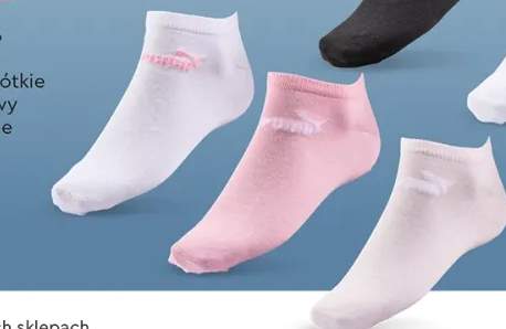 Skarpety damskie Puma 3-pak rozm. 35-46 stopki lub krótkie
