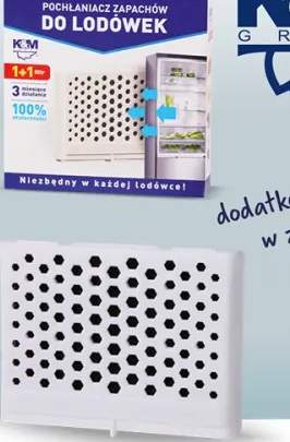 Pochłaniacz zapachów do lodówki K&M Group