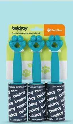 Ręczna rolka żelowa do czyszczenia ubrań Beldray Pet Plus
