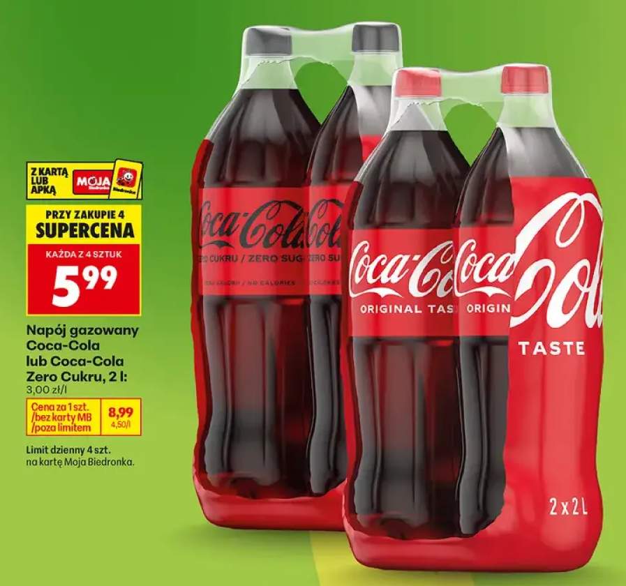 Napój gazowany Zero Cukru