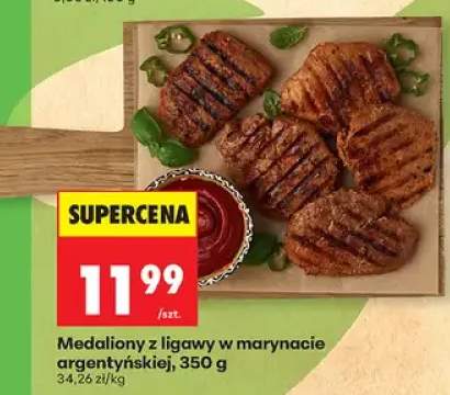 Medaliony z ligawy w marynacie argentyńskiej Czas na Grill