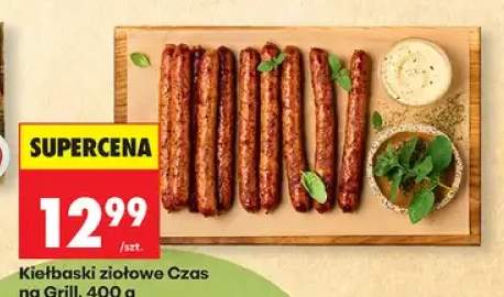 Kiełbaski ziołowe Czas na Grill