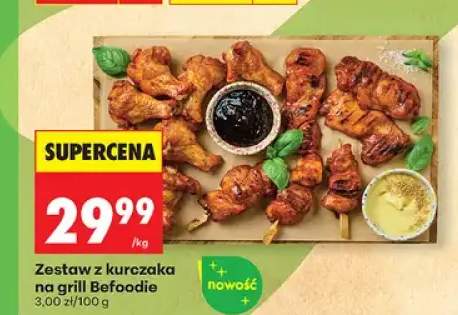 Zestaw z kurczaka na grill Befoodie