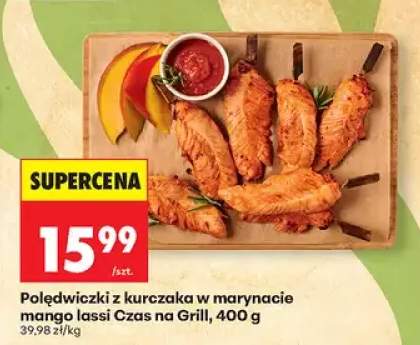 Polędwiczki z kurczaka w marynacie mango lassi Czas na Grill