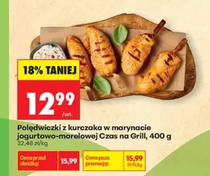 Polędwiczki z kurczaka w marynacie jogurtowo-morelowej Czas na Grill