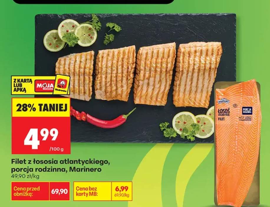 Filet z łososia atlantyckiego porcja rodzinna Marinero