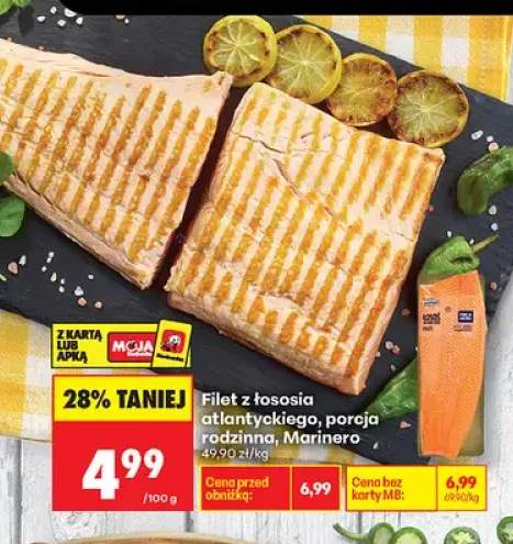 Filet z łososia atlantyckiego porcja rodzinna Marinero