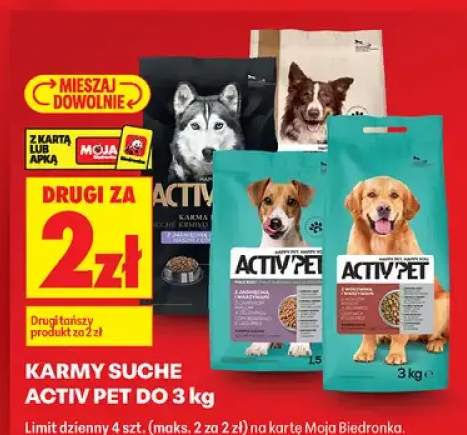 Karma sucha Activ Pet do 3kg