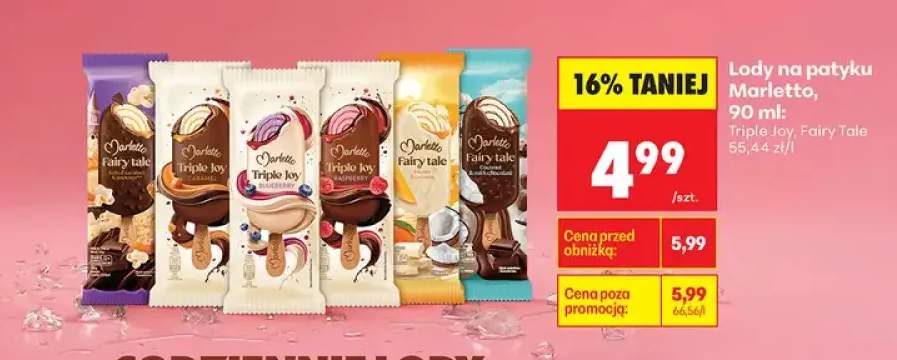 Lody na patyku Marletto Fairy Tale