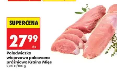 Polędwiczka wieprzowa pakowana próżniowo Kraina Mięs
