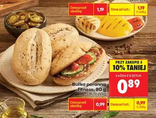 Bułka poranna fitness