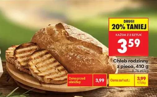 Chleb rodzinny z pieca