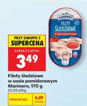 Filety śledziowe w sosie pomidorowym Marinero