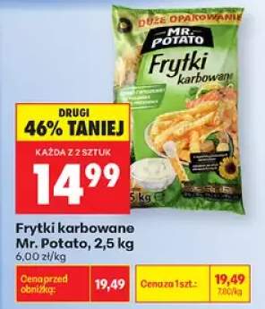 Frytki karbowane Mr. Potato