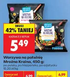 Warzywa na patelnię po azjatycku Mroźna Kraina