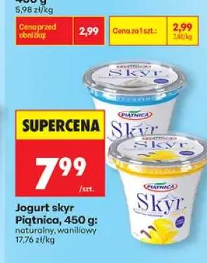 Jogurt skyr Piątnica naturalny