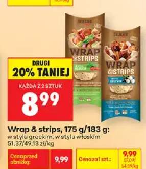 Wrap & Strips Selected w stylu greckim