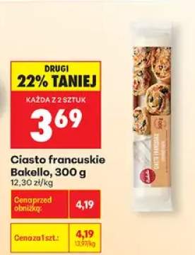 Ciasto francuskie Bakello