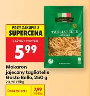 Makaron jajeczny tagliatelle Gusto Bello