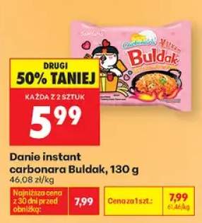 Danie instant carbonara Buldak