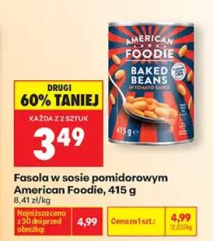 Fasola w sosie pomidorowym American Foodie