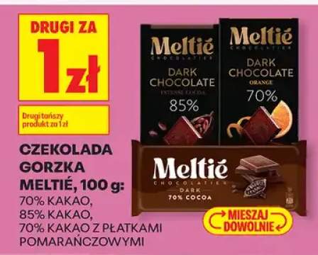 Czekolada gorzka Meltié Dark 85% Kakao Intense Cocoa