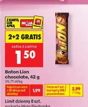 Baton Lion chocolate